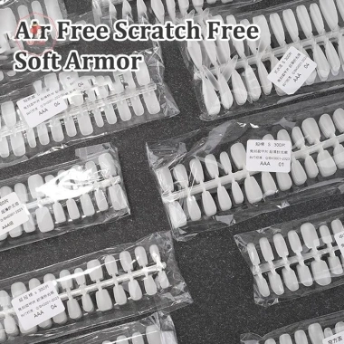 AACAR 300 đầu móng tay giả phủ mờ trong suốt Túi dụng cụ gel nối dài tự làm giá ưu đãi 34.100₫ 2