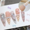 AACAR 50 chiếc 3D thắt nơ móng tay nhựa ruy băng kim cương giả DIY 24.530₫ 7
