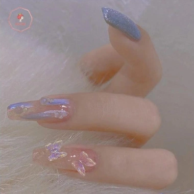 Aacar 50 Nơ Aurora 3D Nhựa Trang Trí Móng Tay Bướm Phụ Kiện Salon - Giá 12.100₫