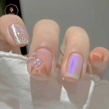 Aacar 50 Nơ Aurora 3D Nhựa Trang Trí Móng Tay Bướm Phụ Kiện Salon - Giá 12.100₫