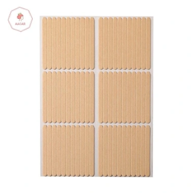 AACAR 60/66 Chiếc Giả Móng Tay Suốt Dính Băng Keo Acrylic Dụng Cụ Nghệ Thuật Hiển Thị