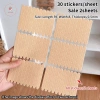 AACAR 60/66 Chiếc Giả Móng Tay Suốt Dính Băng Keo Acrylic Dụng Cụ Nghệ Thuật Hiển Thị 9