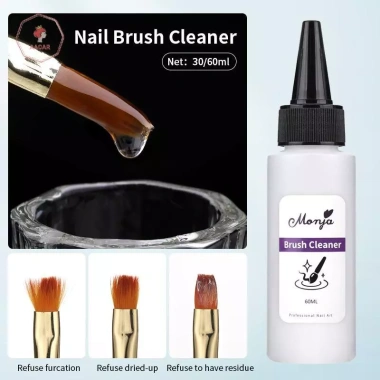 AACAR Bàn chải tẩy nhờn nhanh 30/60ml - Dụng cụ làm sạch acrylic UV gel