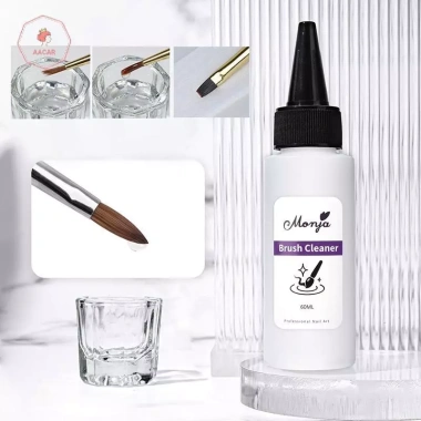 AACAR Bàn chải tẩy nhờn nhanh 30/60ml - Dụng cụ làm sạch acrylic UV gel 3 AACAR Bàn chải tẩy nhờn nhanh 30/60ml - Dụng cụ làm sạch acrylic UV gel 3