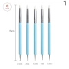AACAR bộ 5 dụng cụ đất sét silicon - bàn chải, mô hình, chấm móng tay, gốm sứ 25.988₫ 9
