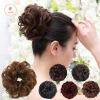Aacar Bun Tóc Giả Đuôi Ngựa Nối Dài Co Giãn Scrunchie Sóng Xoăn - Giá 23.004đ