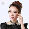 Aacar Bun Tóc Giả Đuôi Ngựa Nối Dài Co Giãn Scrunchie Sóng Xoăn - Giá 23.004đ 6
