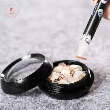 Aacar Bút Chì Sáp Tự Dính Kim Cương Giả Đá Quý Dụng Cụ Nghệ Thuật Móng Tay 1 Cái
