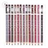 Aacar Bút Kẻ Môi Gỗ Chống Thấm Nước Lady Dài Lasg Lip Liner Pencil - Chuyên Nghiệp, Bền Màu