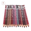Aacar Bút Kẻ Môi Gỗ Chống Thấm Nước Lady Dài Lasg Lip Liner Pencil - Chuyên Nghiệp, Bền Màu 2