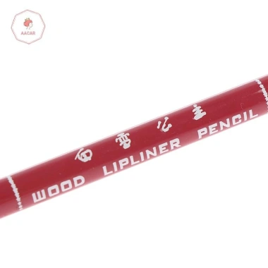 Aacar Bút Kẻ Môi Gỗ Chống Thấm Nước Lady Dài Lasg Lip Liner Pencil - Chuyên Nghiệp, Bền Màu