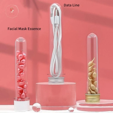 AACAR Chai ống nghiệm PET 30/40/100ml – Nhựa trong suốt, nạp lại cho mặt nạ giấy, bảo quản kẹo, giá 17.160₫ 2
