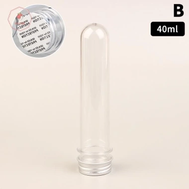 AACAR Chai ống nghiệm PET 30/40/100ml – Nhựa trong suốt, nạp lại cho mặt nạ giấy, bảo quản kẹo, giá 17.160₫ 7
