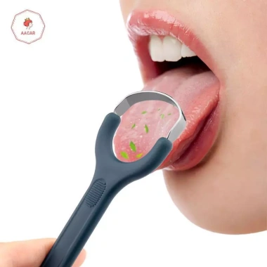 AACAR Dụng Cụ Cạo Lưỡi Thép Không Gỉ - Hơi Thở Tươi, Làm Sạch Lưỡi, Bàn Chải Đánh Răng 41.910₫