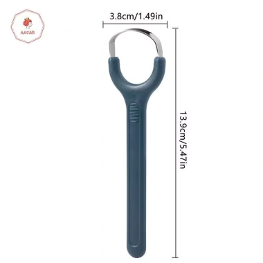 AACAR Dụng Cụ Cạo Lưỡi Thép Không Gỉ - Hơi Thở Tươi, Làm Sạch Lưỡi, Bàn Chải Đánh Răng 41.910₫