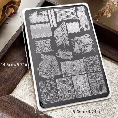 AACAR Dụng Cụ Làm Móng Nail Stamping Wave Line Thép Không Gỉ Hình Ảnh DIY Stencil Mẫu tem Giá Ưu Đãi 66.990đ 5 AACAR Dụng Cụ Làm Móng Nail Stamping Wave Line Thép Không Gỉ Hình Ảnh DIY Stencil Mẫu tem Giá Ưu Đãi 66.990đ 5