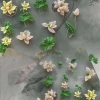 AACAR Flowers 3D Cong Móng Tay - Khuôn Lily Of The Valley & Hoa Sen DIY Trong Suốt Trang Trí Nghệ Thuật 6