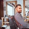 AACAR Ghế Salon Bọc PVC Trong Suốt Chống Thấm Nước Sau Tròn Vuông - Bảo Vệ Cắt Tóc 3