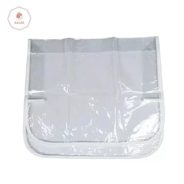 AACAR Ghế Salon Bọc PVC Trong Suốt Chống Thấm Nước Sau Tròn Vuông - Bảo Vệ Cắt Tóc 6