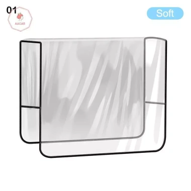 AACAR Ghế Salon Bọc PVC Trong Suốt Chống Thấm Nước Sau Tròn Vuông - Bảo Vệ Cắt Tóc 10