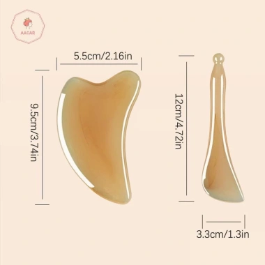 Aacar Gua Sha Board mỏng siêu mịn Bộ dụng cụ mát xa mặt body giá ưu đãi 22.800 VND 6 Aacar Gua Sha Board mỏng siêu mịn Bộ dụng cụ mát xa mặt body giá ưu đãi 22.800 VND 6
