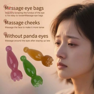 AACAR Gua Sha Nhựa Smooth Face Massage - Stick Hình Hạt Đậu, Giá 26.950₫
