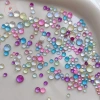 AACAR Hạt Nàng Tiên Cá Aurora - Nhiều Màu Kẹo, Đáy Phẳng, Trang Trí Móng Tay 7