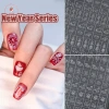 AACAR Hoàn Toàn Trong Suốt Rỗng - Stencil Năm Mới Ngựa Dán Móng Tay, Pháo Hoa, Đèn Lồng, Họa Tiết - Giá chỉ 24.530₫