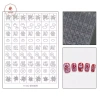 AACAR Hoàn Toàn Trong Suốt Rỗng - Stencil Năm Mới Ngựa Dán Móng Tay, Pháo Hoa, Đèn Lồng, Họa Tiết - Giá chỉ 24.530₫ 7