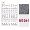 AACAR Hoàn Toàn Trong Suốt Rỗng - Stencil Năm Mới Ngựa Dán Móng Tay, Pháo Hoa, Đèn Lồng, Họa Tiết - Giá chỉ 24.530₫ 10