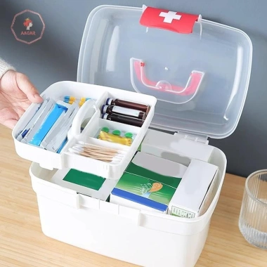 AACAR Hộp Bảo Quản Thuốc Di Động Dung Lớn - Bộ Sơ Cứu Khẩn Cấp, Du Lịch, Giá 68.016₫