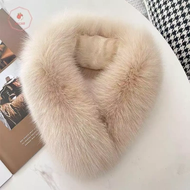AACAR Khăn Choàng Cổ Nữ Ấm Dày Sang Trọng, Giả Cáo Cổ Phong Cách Mùa Đông