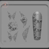 AACAR Khuôn Silicon 3D Hoa Hồng - Dụng Cụ DIY Trang Trí Móng Tay, Giá 34.257 VND 5