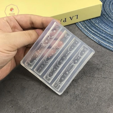 AACAR Khuôn Silicone DIY Móng Tay Hạt Dây Xích Khắc Nơ - Trang Trí Lập Thể 31.213₫ 4
