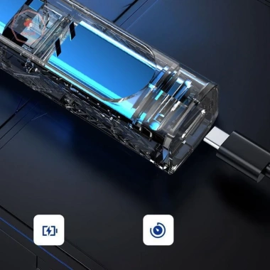 AACAR LED Màn Hình Di Động Tẩy Lông Mũi USB - An Toàn, Làm Sạch Tóc, Chăm Sóc 4