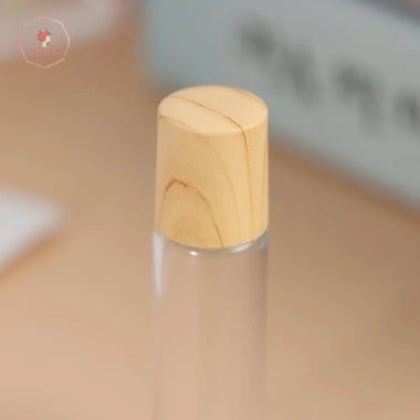 Aacar Lọ Thủy Tinh Rỗng Đổ Lại 1-2-3-5ml - Đựng Dược Phẩm, Mỹ Phẩm, Nắp Đậy Chắc