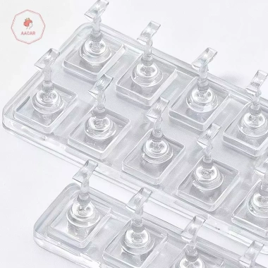 AACAR Lưới Chống Từ Tính Móng Tay 1/5/10 - Móng Tay Ba Lan, Đỡ Đầu, 35.530 VND 7
