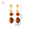 AACAR Mặt Dây Chuyền Bông Tai Bo Hemian Hình Học Acrylic Nhựa Giọt Nước Quà Tặng Giá 64.460 4
