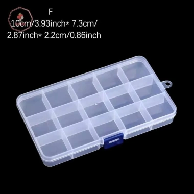 Aacar Nail Art Hộp Bảo Quản 7 Kiểu Kích Thước Khác Nhau Sắp Xếp Bột Móng Tay Kim Sa Lấp Lánh Kim Cương Giá 9.900 VND