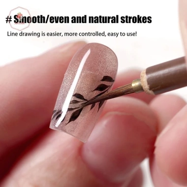Aacar Nail Art Paing Wolves Pen - Bàn chải thư pháp, vẽ dầu, màu nước, 10.260₫