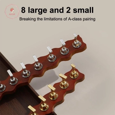 AACAR Nail Display Giá đỡ móng tay từ tính mạnh mẽ Đỡ móng giả, quả óc chó, Dụng cụ DIY cho Salon nghệ thuật