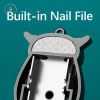 Aacar Nail Hộ Gia Đình Móc Khóa Gấp Chống Mũi Nhọn, Trang Trí Móng Tay, Giá 104k 3