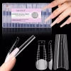 AACAR Sandwich Dual Nail Forms 240 chiếc 15Size - Mở rộng nhanh, 3D Ellipse, Khuôn dưới cùng, Giá ưu đãi 104,170₫