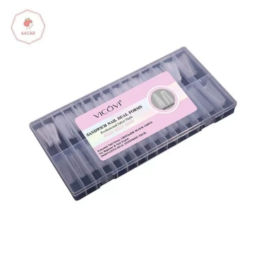 AACAR Sandwich Dual Nail Forms 240 chiếc 15Size - Mở rộng nhanh, 3D Ellipse, Khuôn dưới cùng, Giá ưu đãi 104,170₫ 7