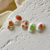 AACAR Tấm Dưa Hấu Móng Tay DIY Miếng Dán Tự Dính Trang Trí Mùa Hè Salon Quà Tặng 6
