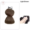 AACAR Thắt Lưng Thấp Bun Tóc Giả Kẹp Nữ Tự Nhiên Hoa Bud Lông Tơ Giá 31.455 VND 10
