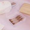 AACAR Thìa Acrylic 1/3 Bộ Hộp Đựng - Dụng Cụ Làm Đẹp, Phù Hợp Mặt Nạ Kem Bùn 9