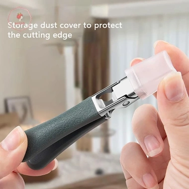 Aacar Tông Đơ Cắt Móng Tay Chân Da Thép Không Gỉ Dày, Biệt cho Gia Đình Lớn