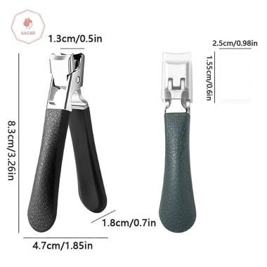 Aacar Tông Đơ Cắt Móng Tay Chân Da Thép Không Gỉ Dày, Biệt cho Gia Đình Lớn 5 Aacar Tông Đơ Cắt Móng Tay Chân Da Thép Không Gỉ Dày, Biệt cho Gia Đình Lớn 5
