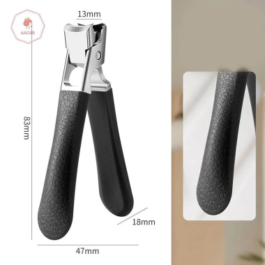 Aacar Tông Đơ Cắt Móng Tay Chân Da Thép Không Gỉ Dày, Biệt cho Gia Đình Lớn